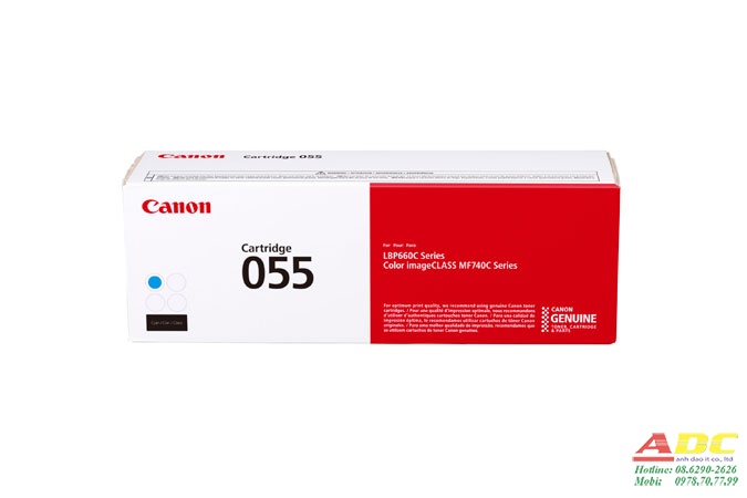 Mực in Canon 055 Cyan Toner Cartridge